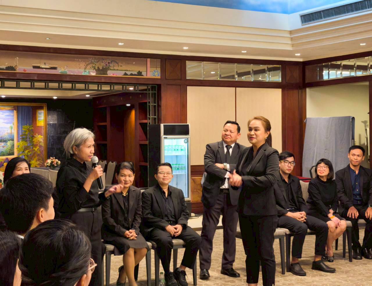 title - วันที่ 2 ของการฝึกอบรมหลักสูตร “การพัฒนาทักษะการเป็นวิทยากรมืออาชีพ” 